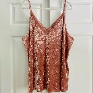 Torrid velour crushed velvet top